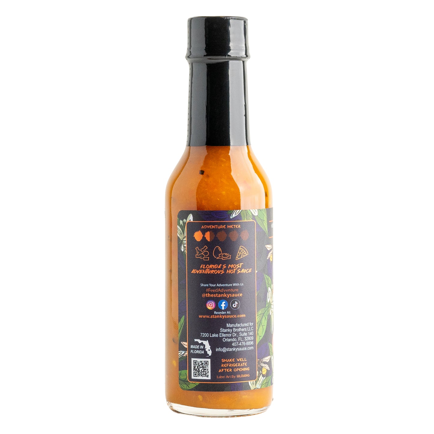 Honey Mango Habanero Hot Sauce