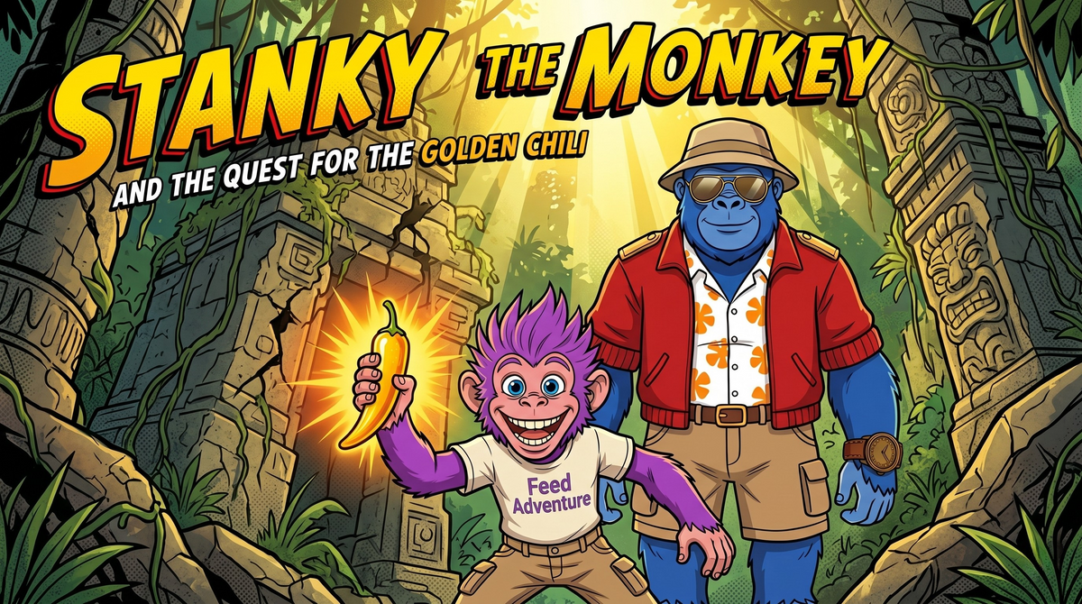 Stanky The Monkey and the Quest for the Golden Chili | Stanky Sauce Adventure Story