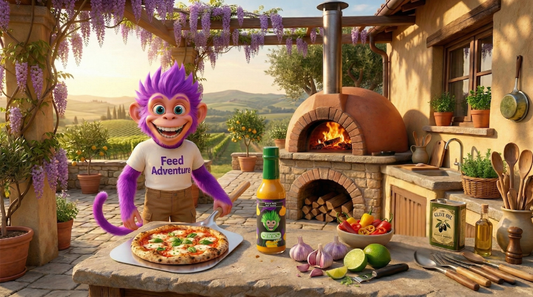 Stanky Garlic Crust Pizza | Bold Garlic Datil Hot Sauce Recipe