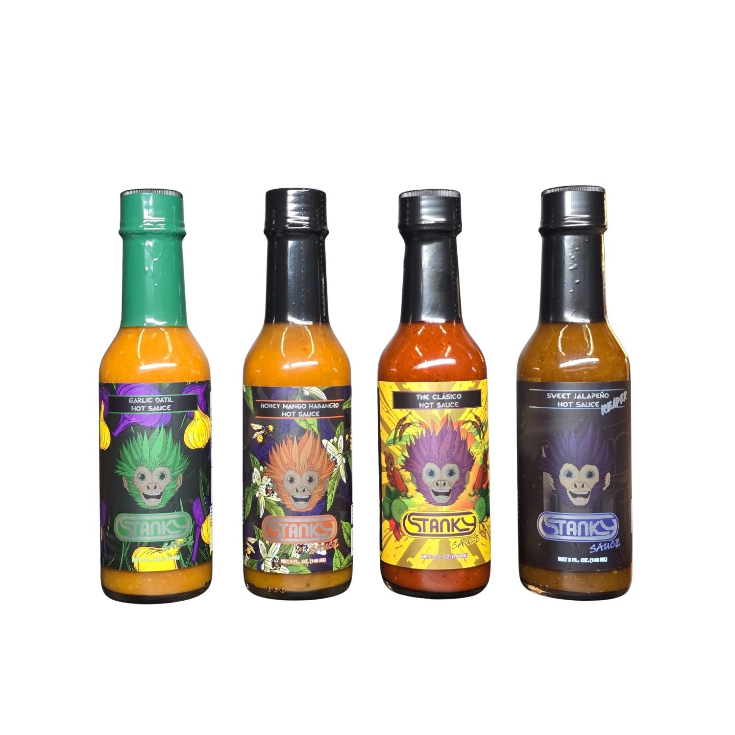 Purple Adventure 3-Pack - Gourmet Hot Sauce Gift Set | Stanky Sauce
