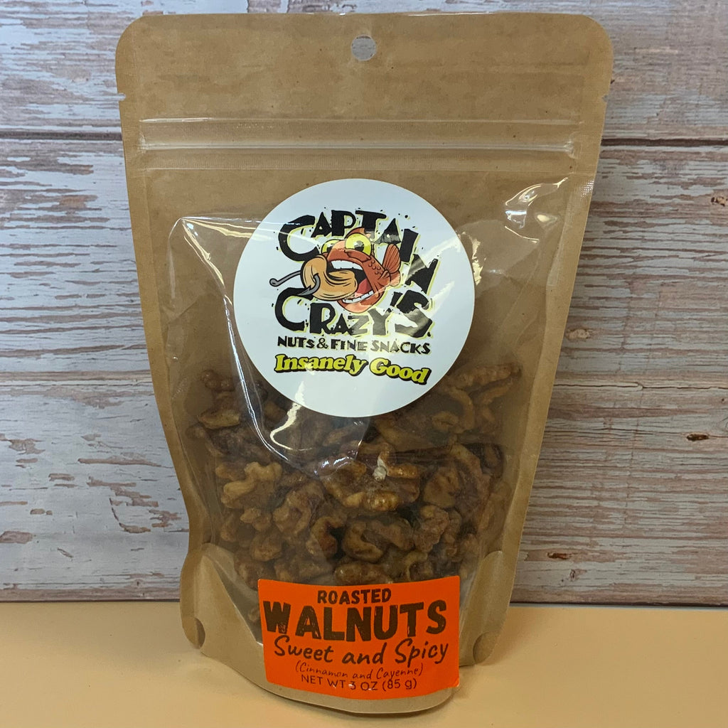 ROASTED WALNUTS Sweet and Spicy