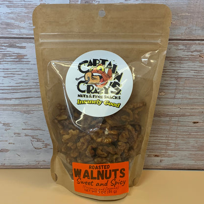 ROASTED WALNUTS Sweet and Spicy