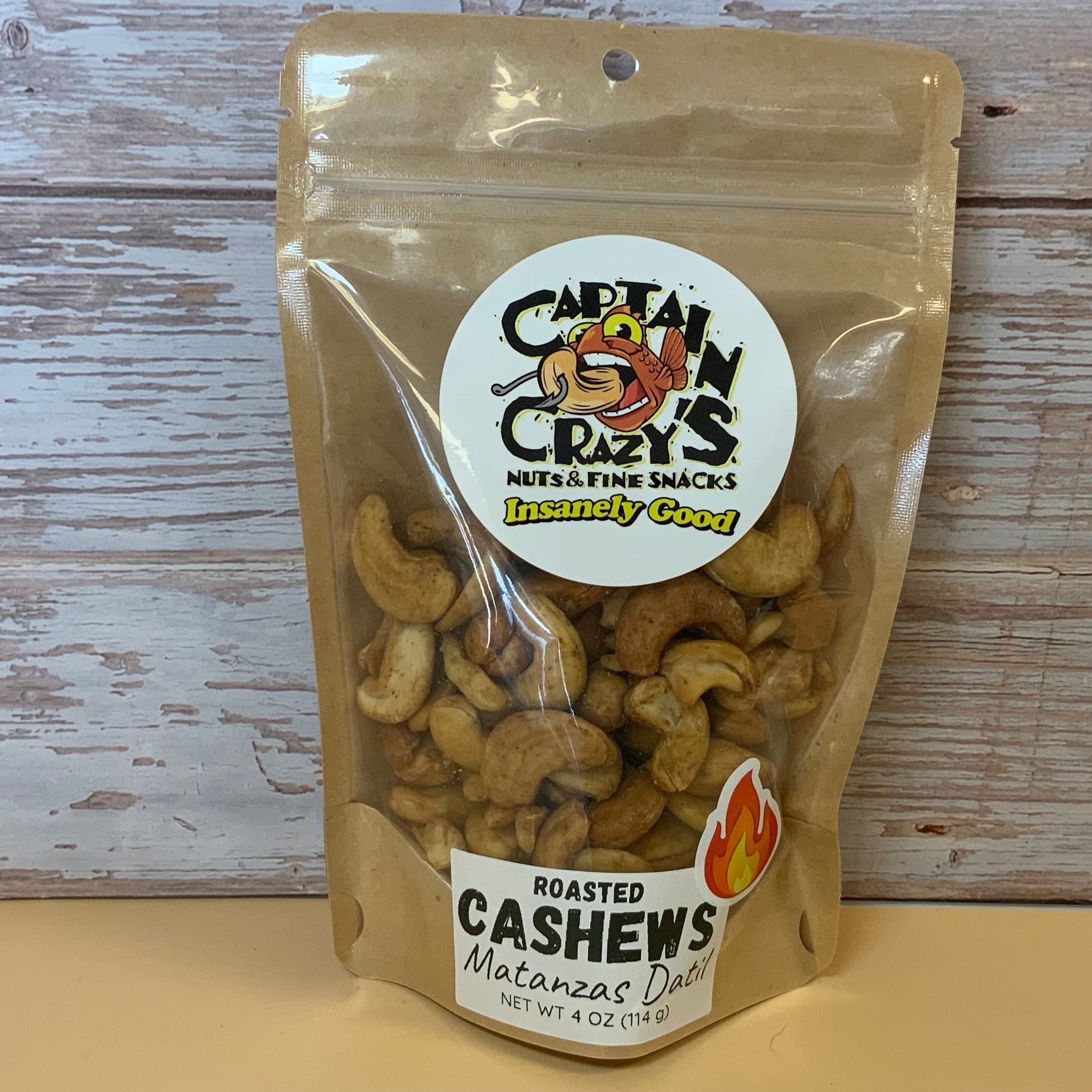 ROASTED CASHEWS Matanzas Datil Pepper
