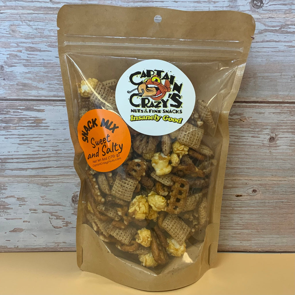 Sweet & Salty Nutty Snack Mix – Crunchy, Caramelized, Totally Addictive