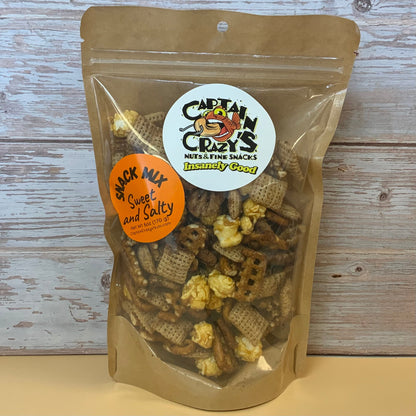Sweet & Salty Nutty Snack Mix – Crunchy, Caramelized, Totally Addictive