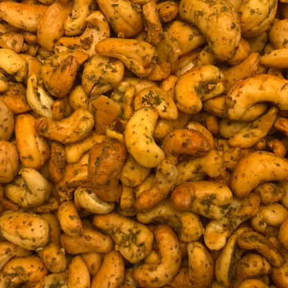 Buttery Garlic, Lemon & Herb Cashews