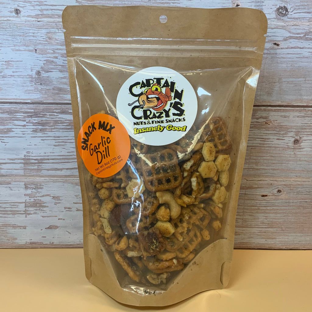 Garlic Dill Nutty Snack Mix – Zesty, Savory & Seriously Snackable