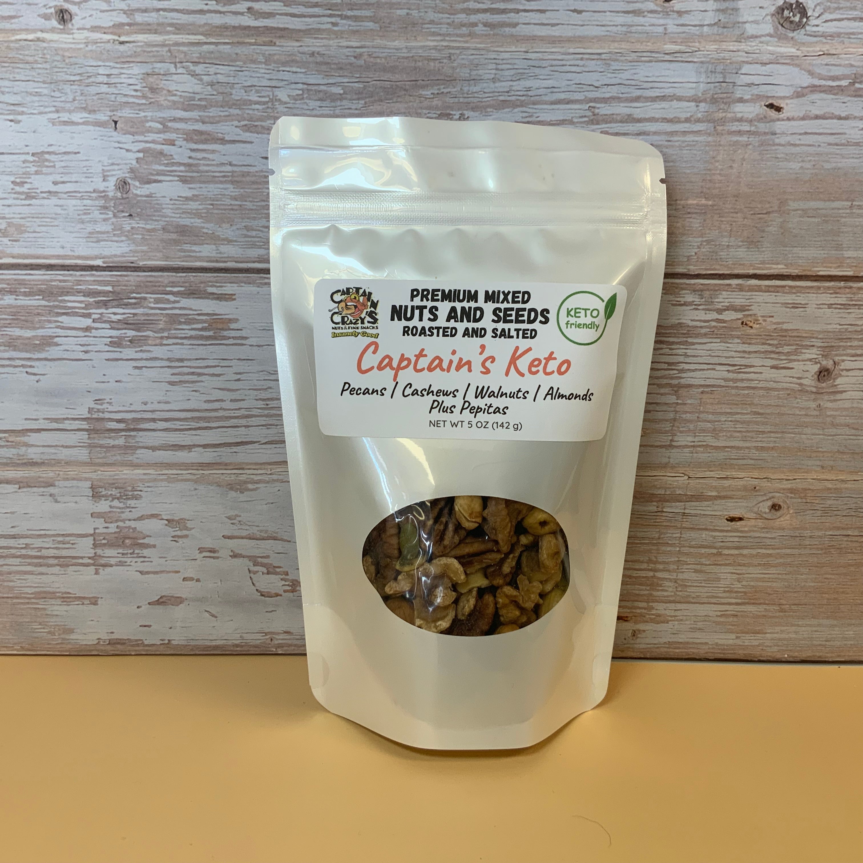 CAPTAIN'S KETO Mix of Premium Nuts and Seeds
