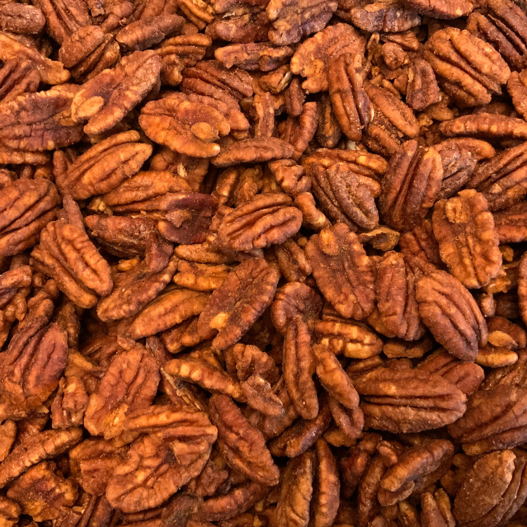 Cinnamon Sugar Roasted Pecans
