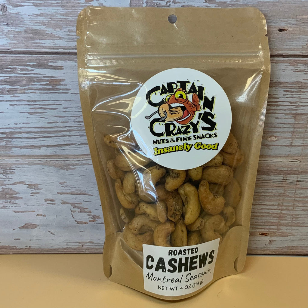 ROASTED CASHEWS Montreal Seasoning