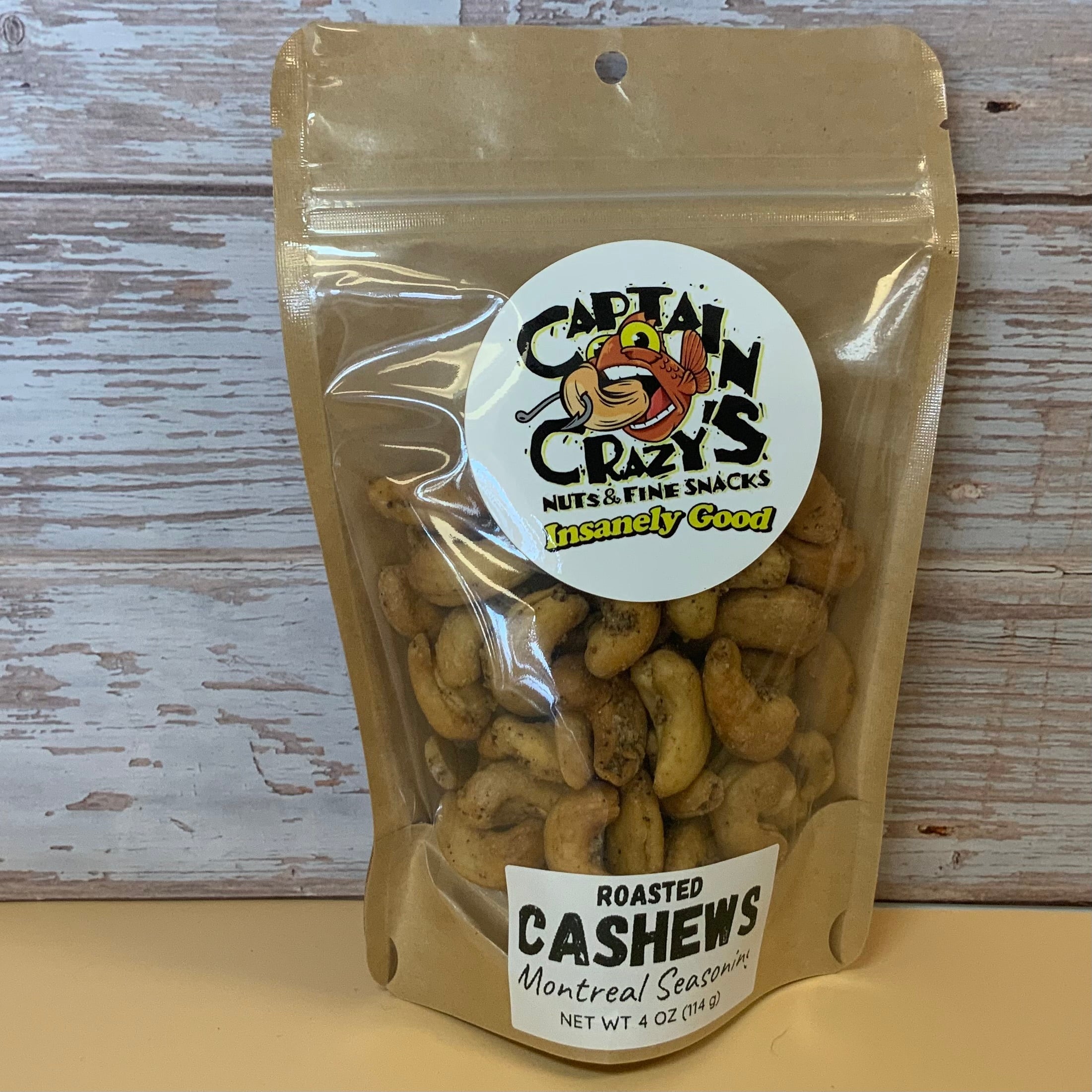 ROASTED CASHEWS Montreal Seasoning
