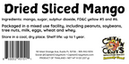DRIED MANGO SLICES, Exotically Sweet and Delicious Dried Fruit Snack