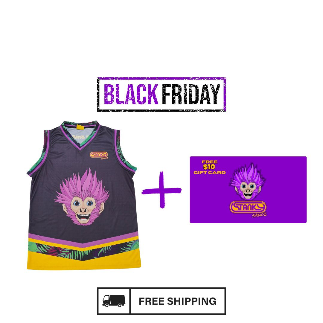 Stanky Sauce Sleeveless Jersey + FREE $10 Gift Card