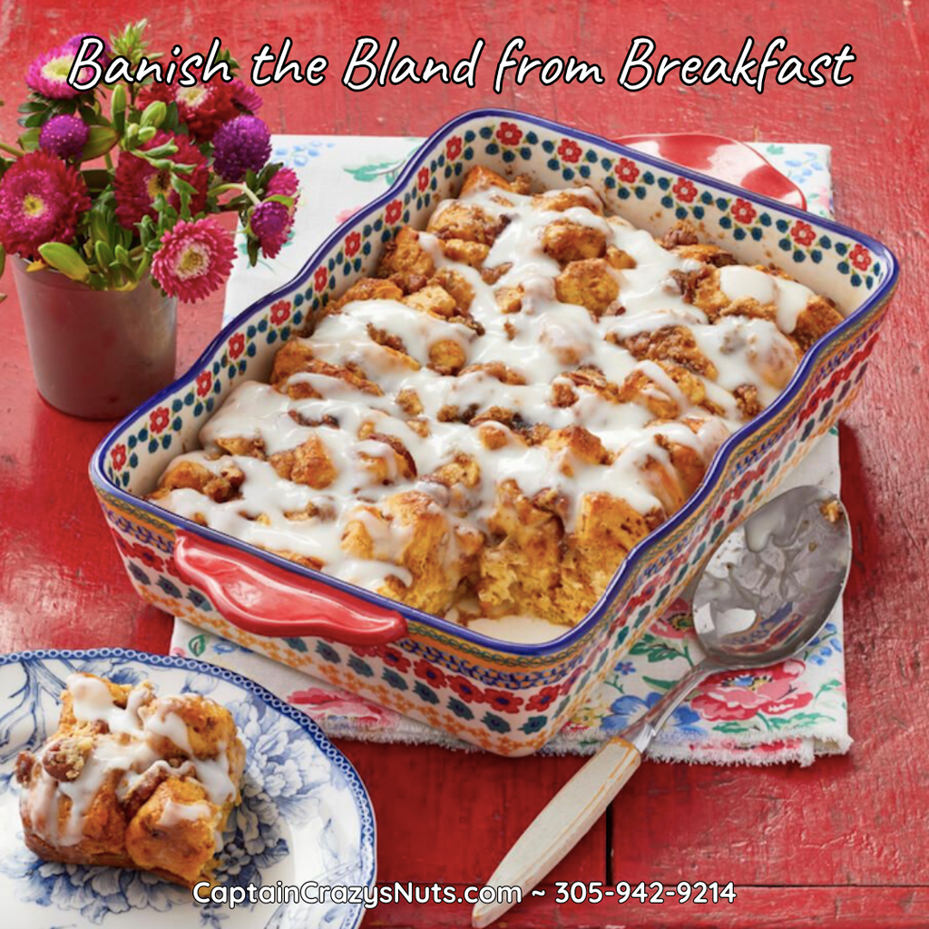 Cinnamon Sugar Roasted Pecans
