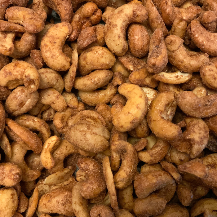ROASTED CASHEWS Cinnamon Sugar