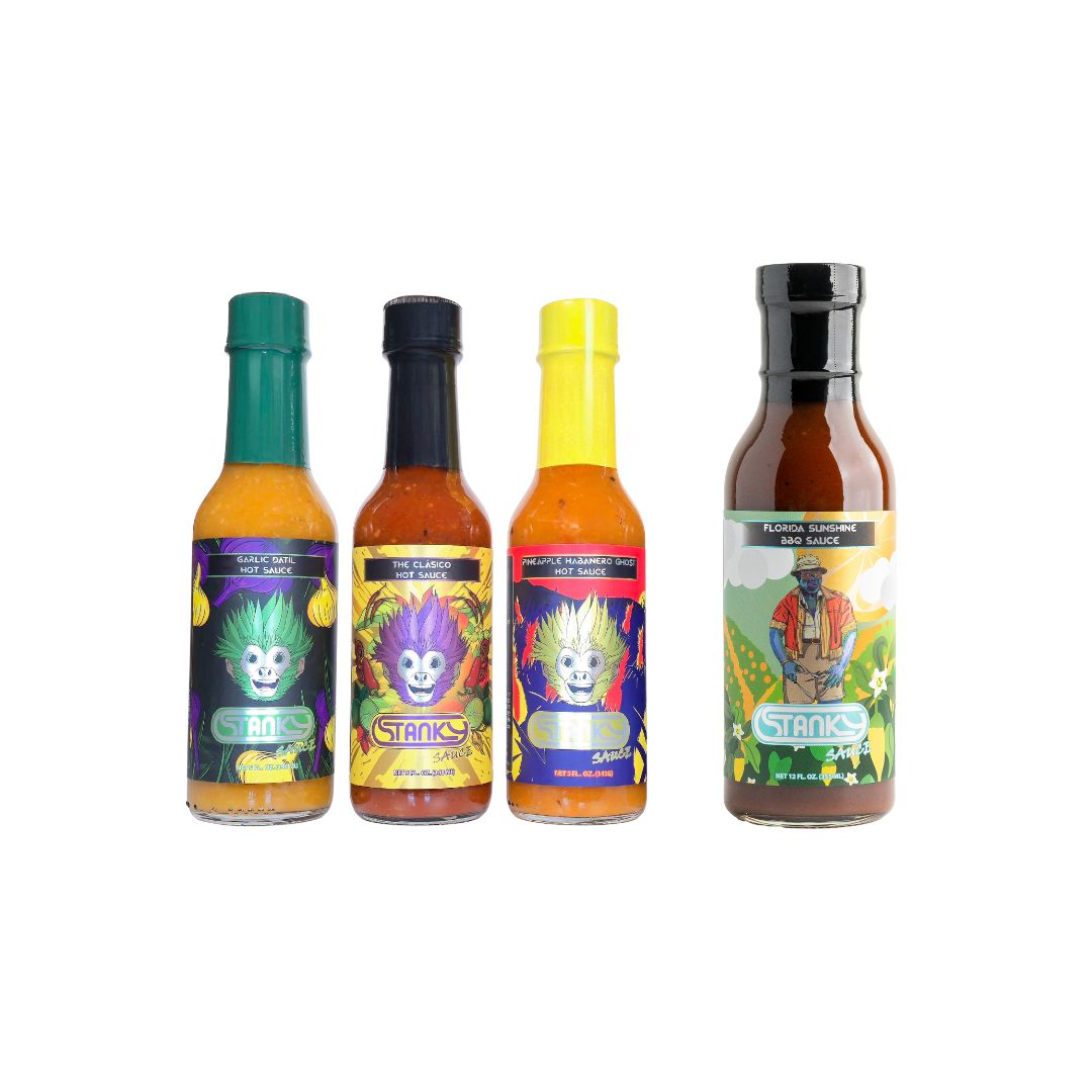 BLACK FRIDAY Stanky Sauce Adventure 3-Pack + BBQ Sauce (Free Shipping!)