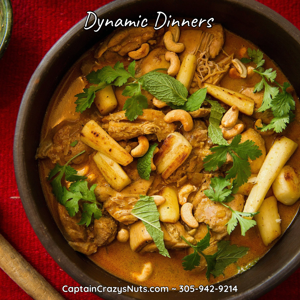 Buttery Garlic, Lemon & Herb Cashews