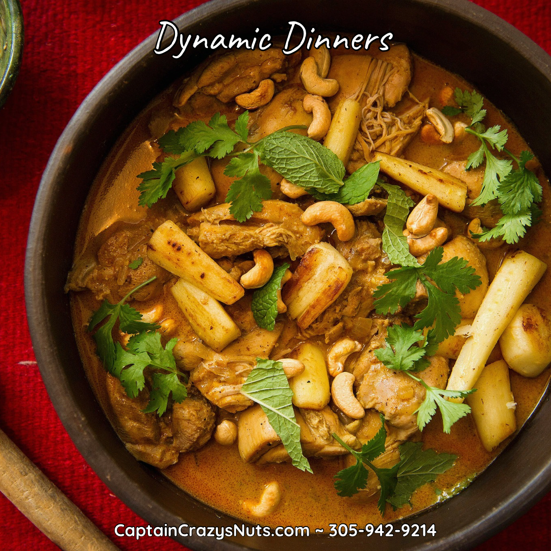 Buttery Garlic, Lemon & Herb Cashews