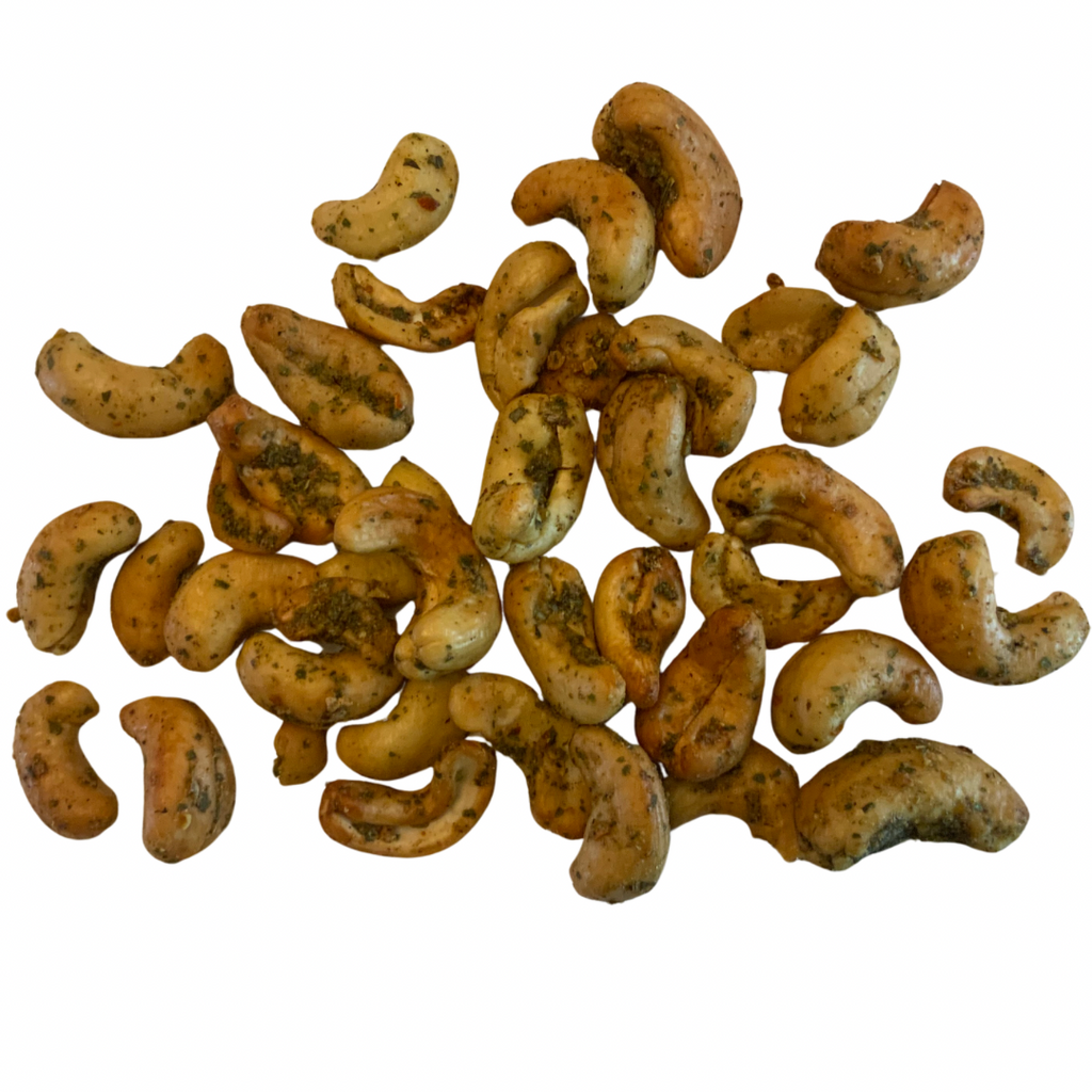 Buttery Garlic, Lemon & Herb Cashews