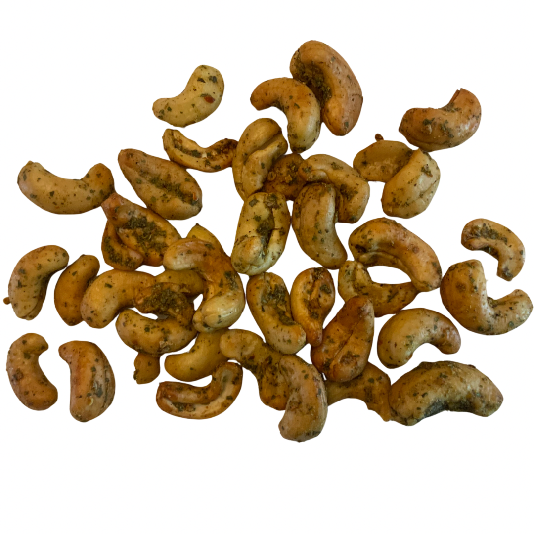Buttery Garlic, Lemon & Herb Cashews