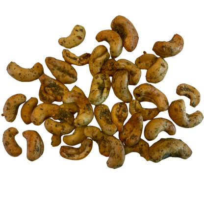 Buttery Garlic, Lemon & Herb Cashews