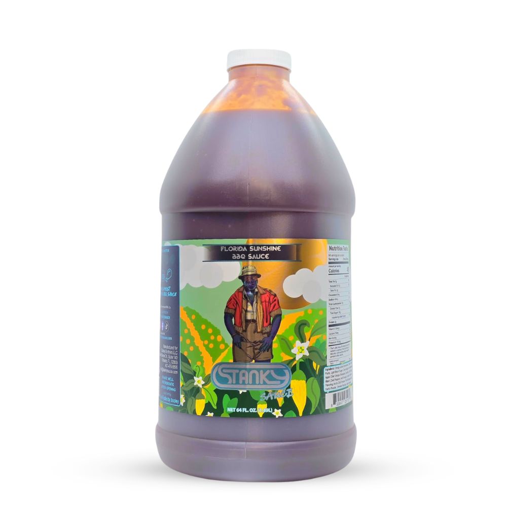 Florida Sunshine BBQ Sauce 64oz Half Gallon