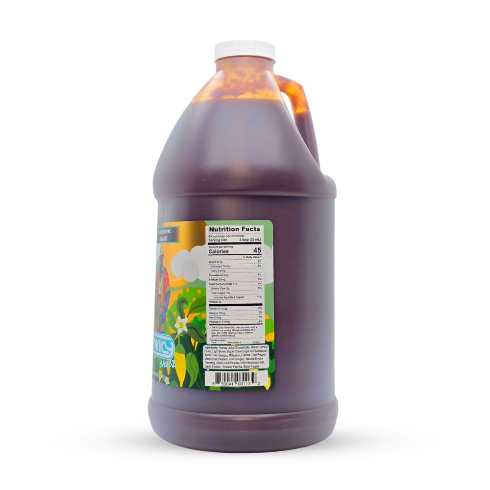 Florida Sunshine BBQ Sauce 64oz Half Gallon