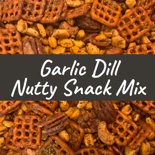 Garlic Dill Nutty Snack Mix – Zesty, Savory & Seriously Snackable