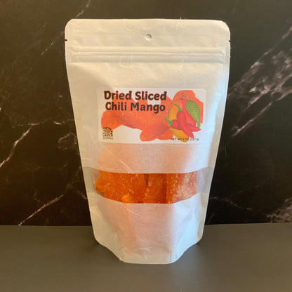 DRIED CHILI MANGO SLICES, Spicy, Sweet and Delicious Dried Fruit Snack