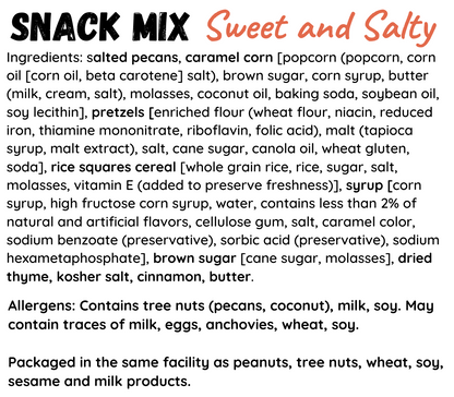 Sweet & Salty Nutty Snack Mix – Crunchy, Caramelized, Totally Addictive