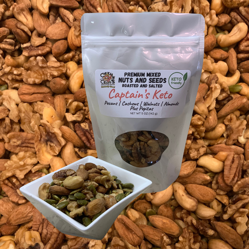 CAPTAIN'S KETO Mix of Premium Nuts and Seeds