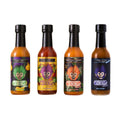 Stanky Sauce Hot Sauce 4-Pack lineup featuring 4 bottles of Stanky Sauce Hot Sauce on a white background