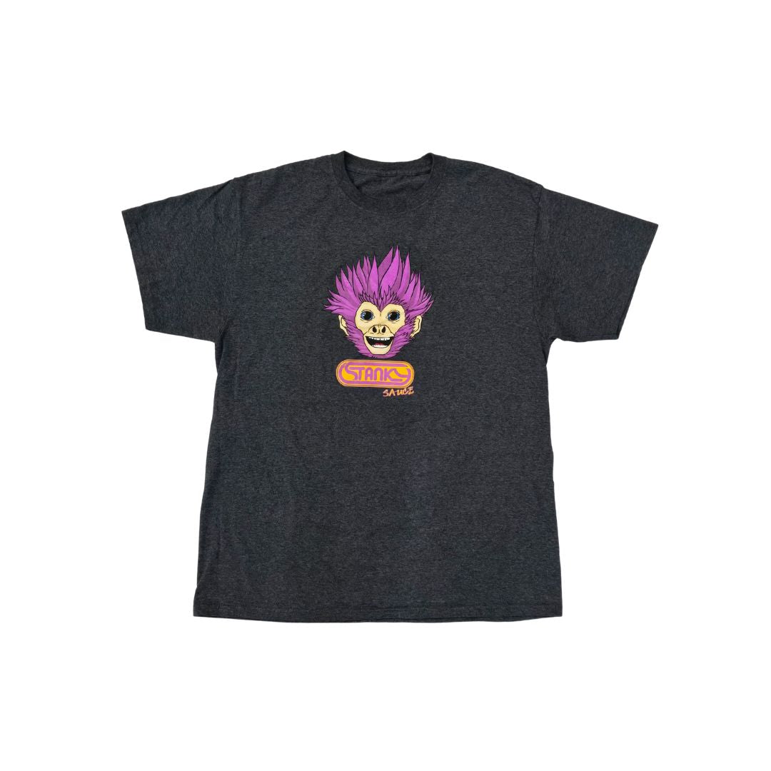 Stanky Sauce - Short Sleeve T-shirt (Grey)