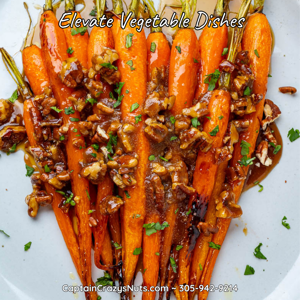 Maple Brown Sugar Roasted Pecans