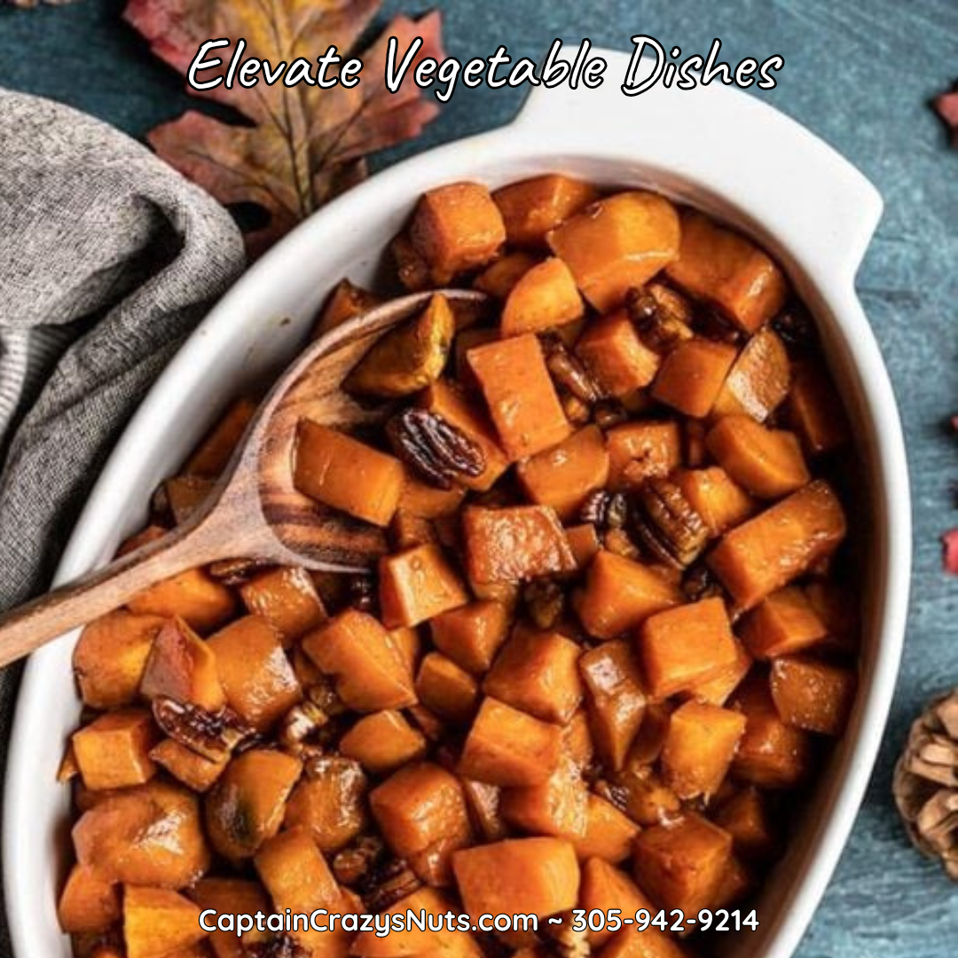 Maple Brown Sugar Roasted Pecans